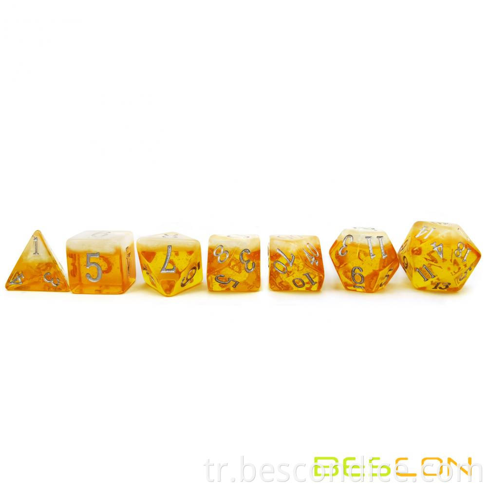 Beer Role Playing Game Dice Set 6